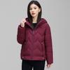 Down Jacket Women's Short Style New Popular Fashion Hooded Winter All-match Thickened Jacket for Small People