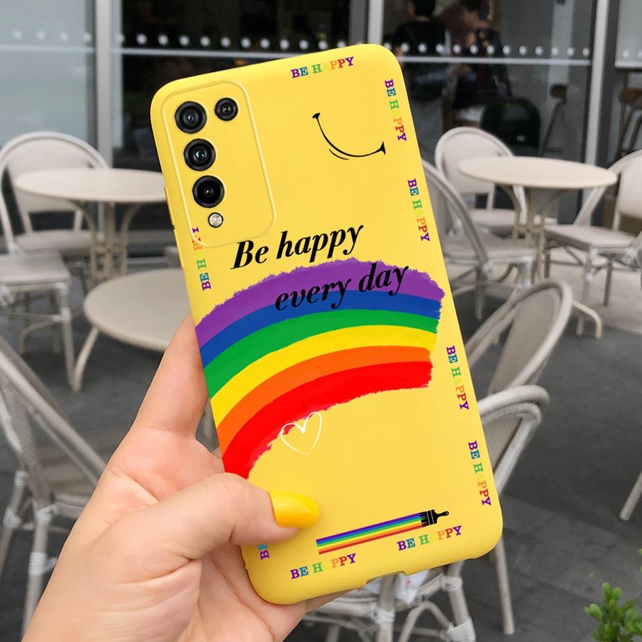 For Huawei Honor 10X Lite Case DNN-LX9 New Fashion Candy Painted Cover For Honor10X Lite Honor 10 X Lite Phone Cases Soft Bumper