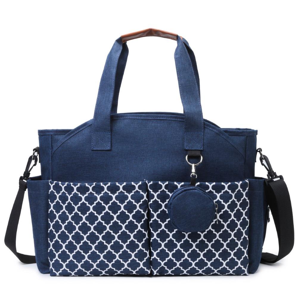 Large Capacity Baby Diaper Bag Multifunction Nappy Waterproof Bag  for Baby Care