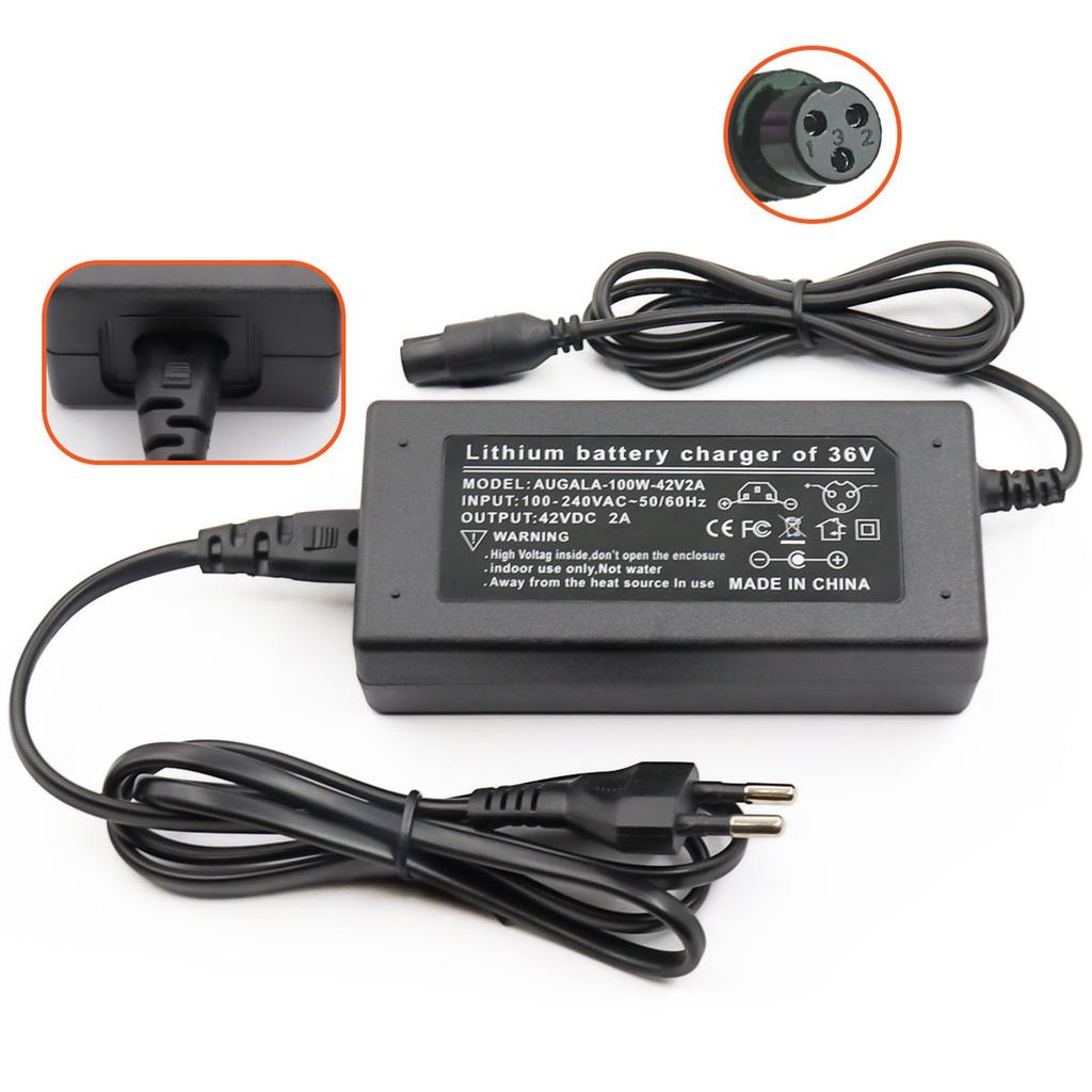 42V 2A Adapter Charger Power Supply For Balancing Electric Scooter Hoverboard