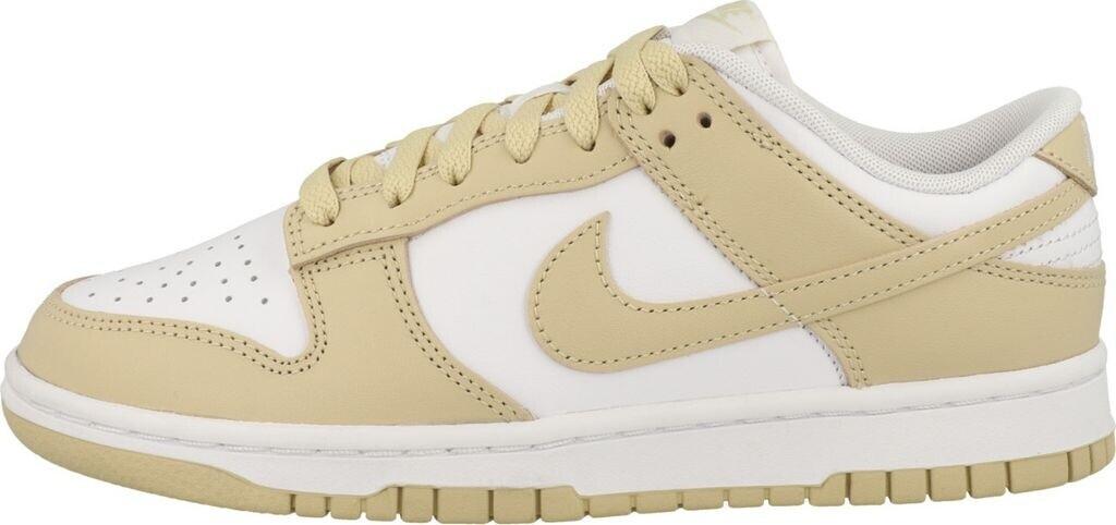 Кроссовки Nike Dunk Low Retro белый/белый/белый/командное золото