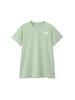 The North Face Short Sleeve Cut and Sew Short Sleeve GTD Melange Iceberg M T-Shirt, Crew, Women's, Green,