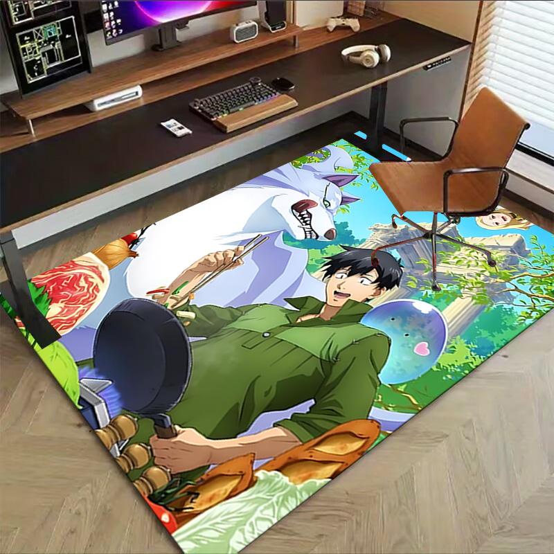 Fantasy World Adventure Carpet For Playroom Bedroom Living Room Sofa Home Decor Kids Game Area Rug Nonslip Floor Mat