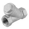 DN15 1 2 PT Thread Stainless Steel Y Type Strainer Pump Filter for Water Gas