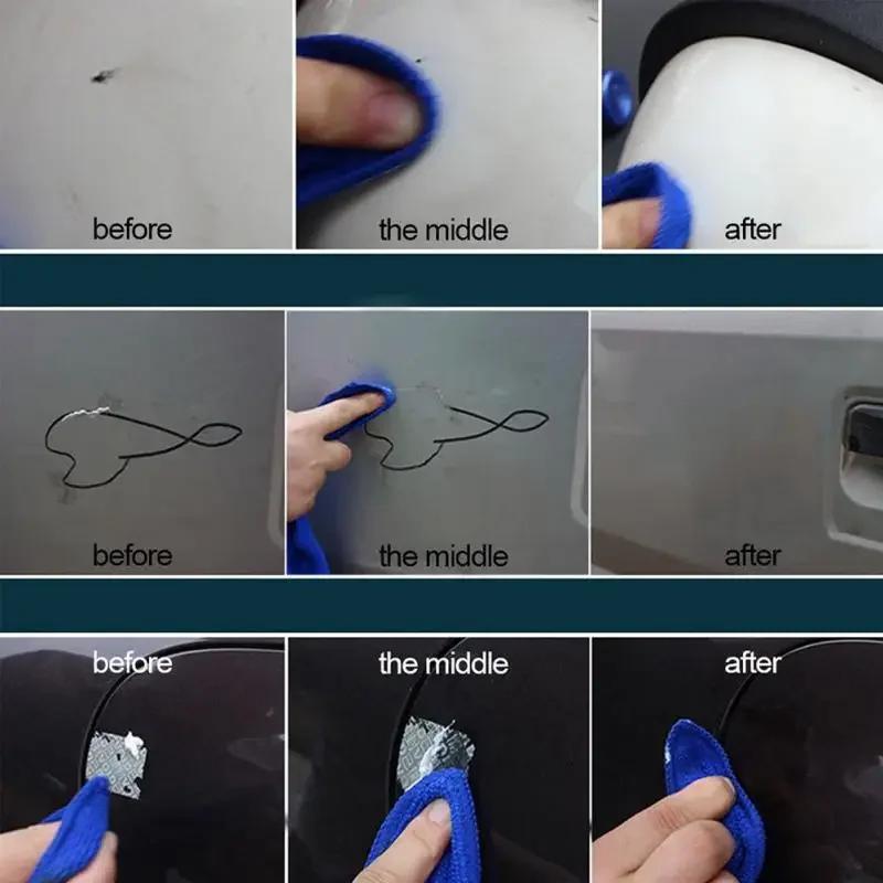 Ремонт царапин автомобиля, 1 шт., набор для ремонта царапин на кузове, полировка краски для удаления шлифовки кузова и стойкий воск amagi