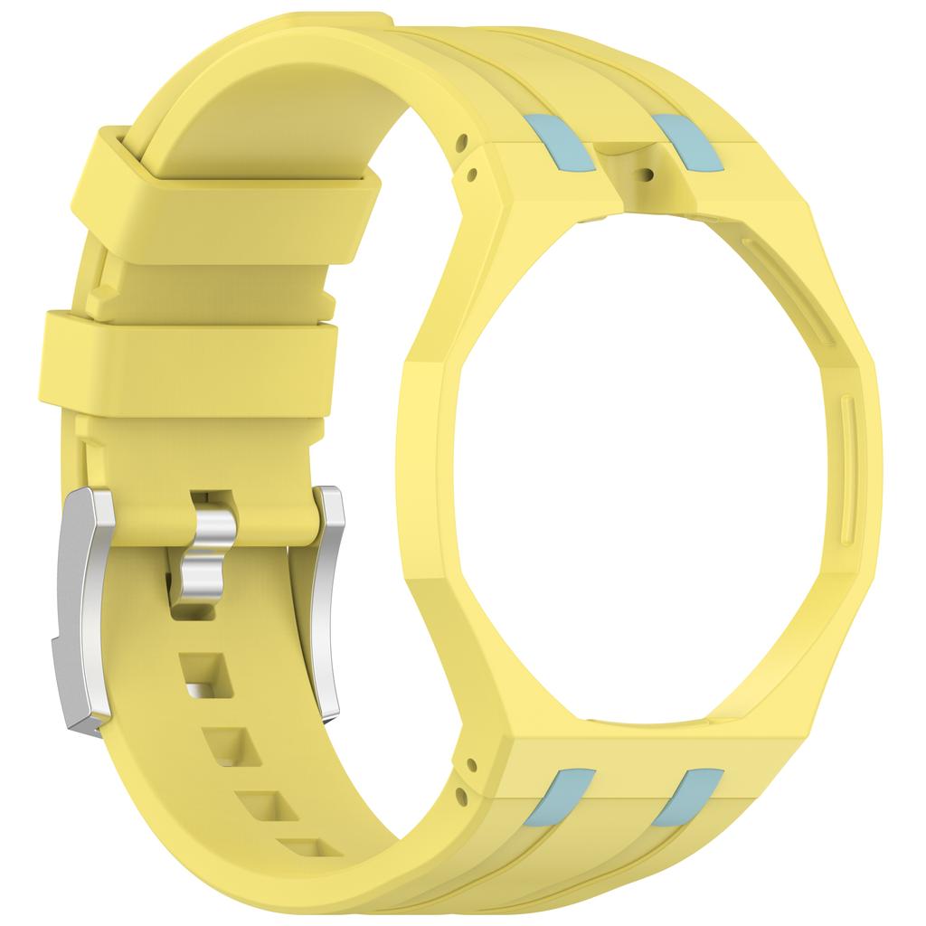 Корпус + Силиконовый Ремешок Для Swatch x AP Royal Pop Карманный Набор для Модификации Сменный на 2 в 1 Интегрированный Браслет Наручные Часы