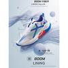 Li Ning Youth  Childrens Rebound Shock Absorption Comfortable Running Shoes Kids Running Shoes Crystal-Blue YKFT046-9