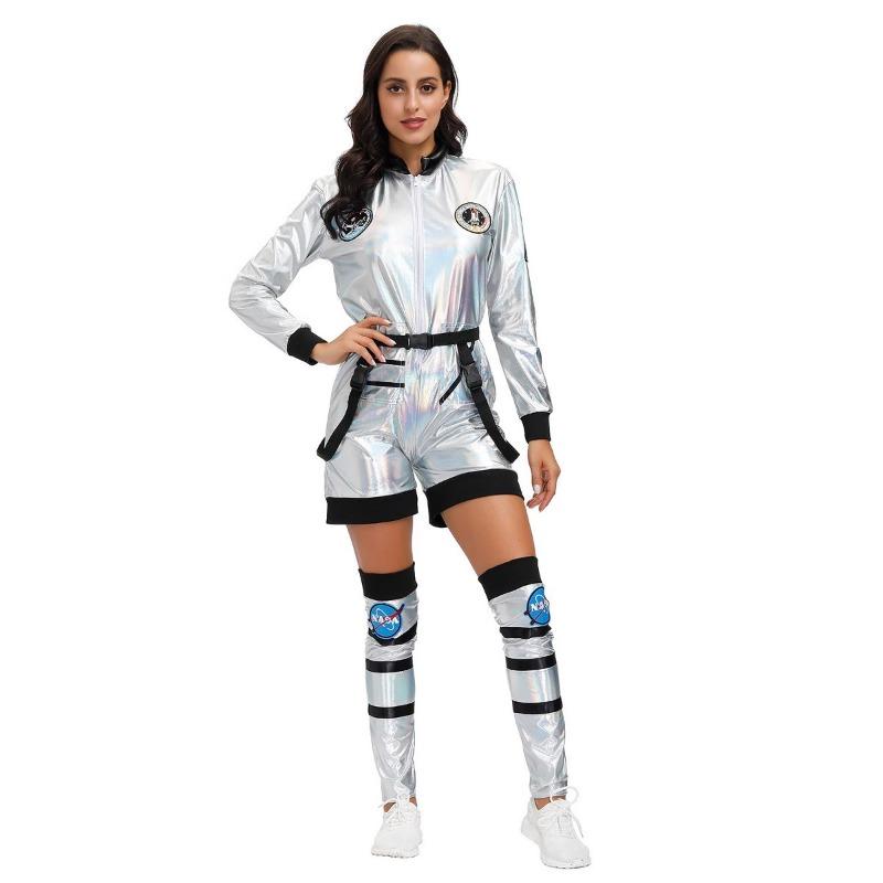 Adult Space Suit Halloween Wandering Earth Astronaut Space Suit Couple Style Party Performance Suit