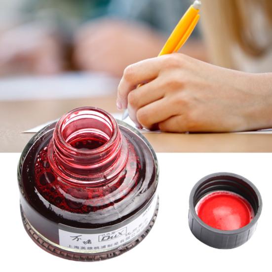 50 мл Чернила для перьевой ручки для плавного письма Стеклянный флакон Студенческие школьные офисные принадлежности