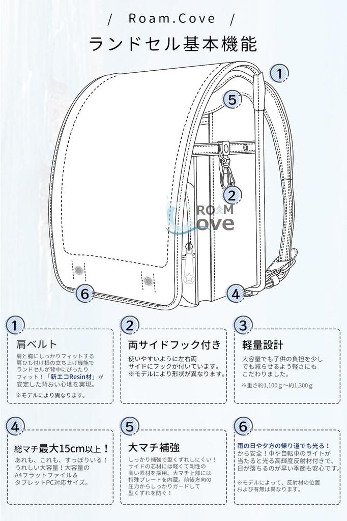 Lightweight Schoolbag for Made of Premium Synthetic Large Automatic Waterproof Perfect for School Entrance Fits A4 Flat Roam.Cove Boys, Leather,