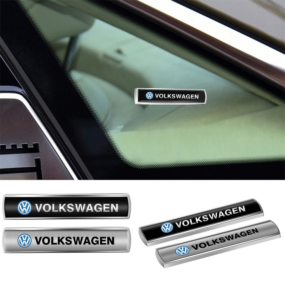 CAT1 Car Trunk Body Fender Emblem Metal Sticker Decoration for Volkswagen VW GTI RLine 4Motion Touareg Passat b6 b5 Polo Golf 4 5 6 7