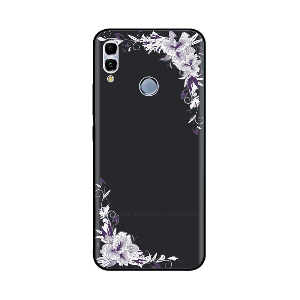 Для Huawei P Smart 2019 6.21" Мягкий Черный Силиконовый Чехол-Задняя Крышка для Телефона Для Huawei P Smart 2019 POT-LX1 POT-LX3 POT LX1 Чехол-Сумка