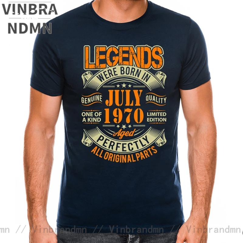 Legends Born In 1970 Aged Perfectly January Febuary March April May June July August September October November December T Shirt