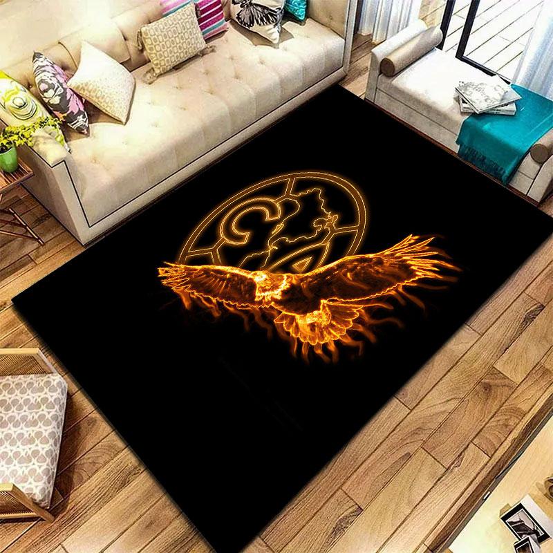 Club America Carpet Rug for Living Room Bedroom Home Sofa Decoration,Kids play Non-slip Floor Mat