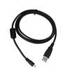 Replacement USB Cable Camera Transfer Data Sync Cord 8 Pin Sony Digital Camera Cybershot H300 W730 W800 W810 W830 W370 Cyber-Shot DSC-H200 DSC-W710