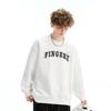 fingercroxxit Men's Heavyweight Embroidered Pullover Sweatshirt