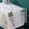 Waterproof Grease Proofing With Double Pockets Storage Bag Dust Cover Microwave Oven Covers