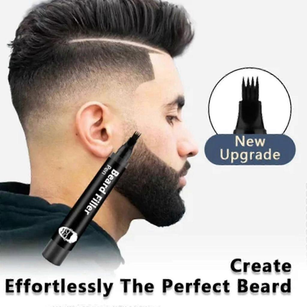 East Moon Beard Filling Pen Removable Easy-to-use Filling Pen Easily Creates a Busty Beard Hairline