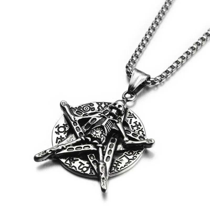 Модный Индивидуальный Ретро Готический Крест Ожерелье Для Мужчин И Женщин Уличный Хип-Хоп Законодатели Моды Универсальный Пе