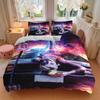 Cityscape Night Scene Print 3Pcs Bedding Setduvet Cover With 2 Bedropillowcase Home Birthday Gift