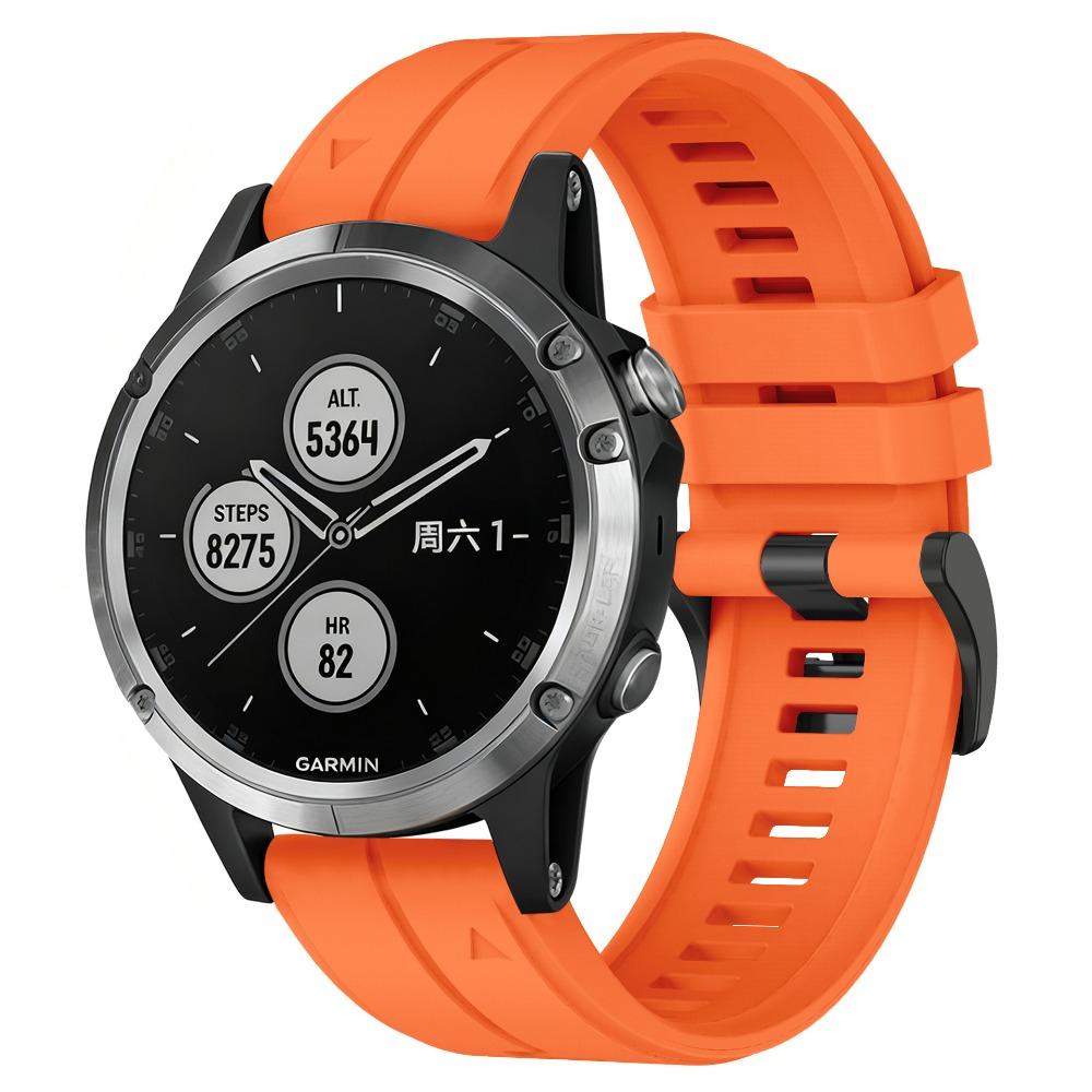 Для Fenix 6 Pro 7 5 Plus 22 20 26 мм Ремешок Силиконовый QuickFit для Garmin Fenix 6X Pro 7X 5X 6S 7S Forerunner 935 945 3HR Браслет