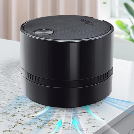 Настольный пылесос Yousheng, мощный портативный беспроводной мини-пылесос с запуском одной кнопкой на батарейках, пылесборник