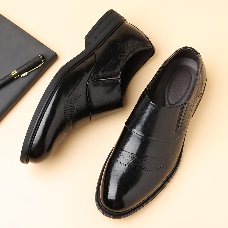 Модная Высококачественная Брендовая Мужская Повседневная Кожаная Обувь Классическая Деловая Формальная Обувь Оксфорды На Плоской Подошве Дизайнерская Уличная Удобная Обувь Лоферы