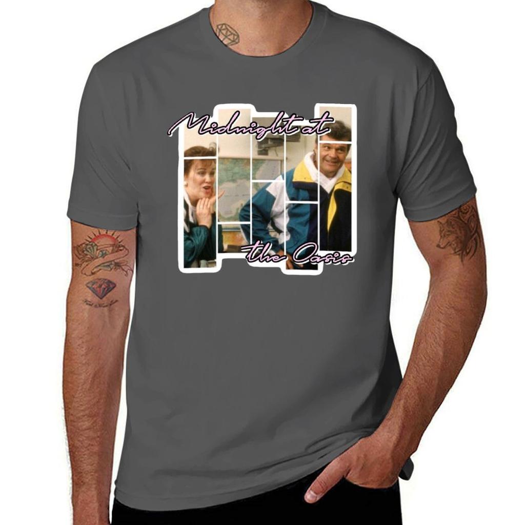 Waiting For Guffunisex Ron Amp Sheila Albertson Tshirt Basic Plain Short Sleeve Crew Neck Tee