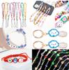 20pcs Soft Pottery Seed Beads Cartoon Smiley Beads DIY Bracelet Handmade Accessories for Jewelry Making