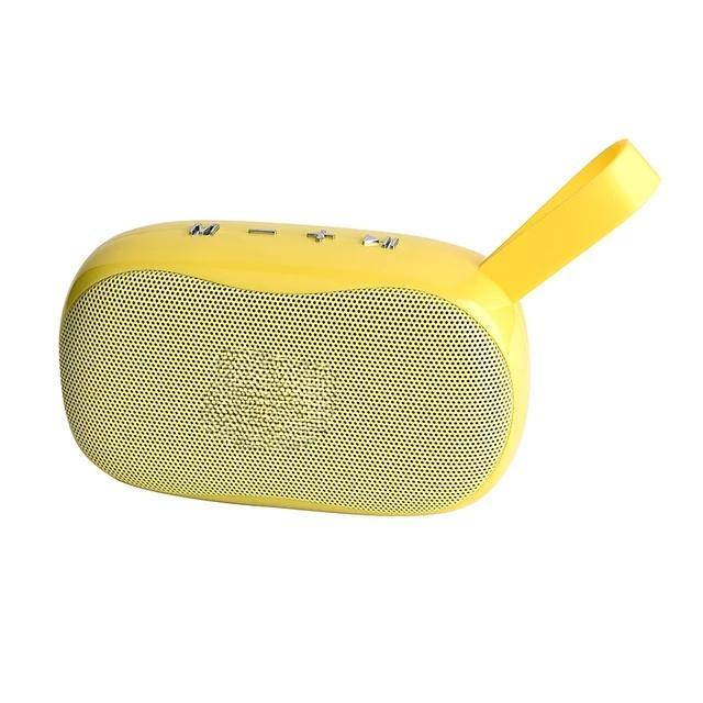 Модный мини-USB Bluetooth-совместимый динамик Hands-Free, портативный сабвуфер, уличные колонки объемного звучания, поддержка FM-радио, микрофона