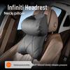 Подушка для шеи из натуральной кожи Наппа для подголовников Infiniti Q50L/Q60/Q70/QX50/60/70