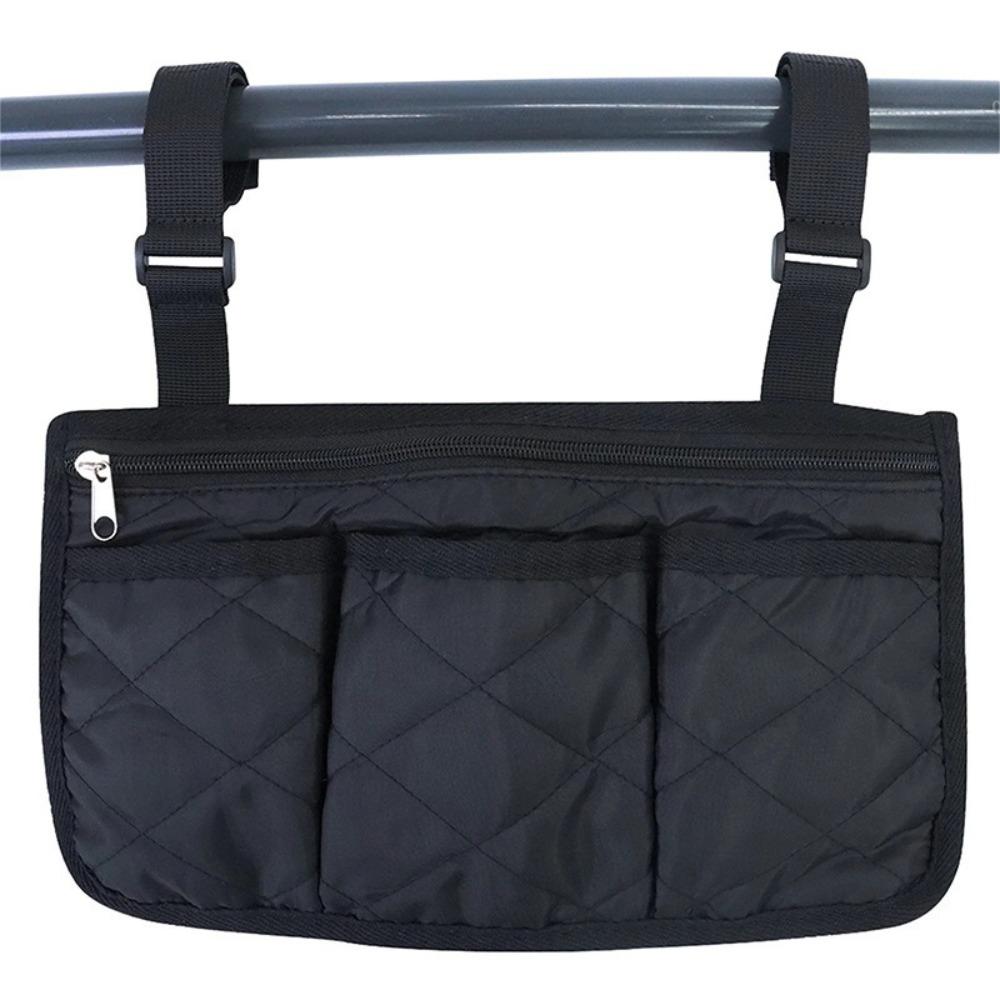 Multi-pocket Seat Armrest Side Storage Bag Large Capacity Baby Stroller Hanging Bag  Stroller