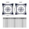 Nordic Dark Blue Nautical Collection Pillow Case Design Pillow Cover Novelty Pillowcases For Sofa Home Decoration