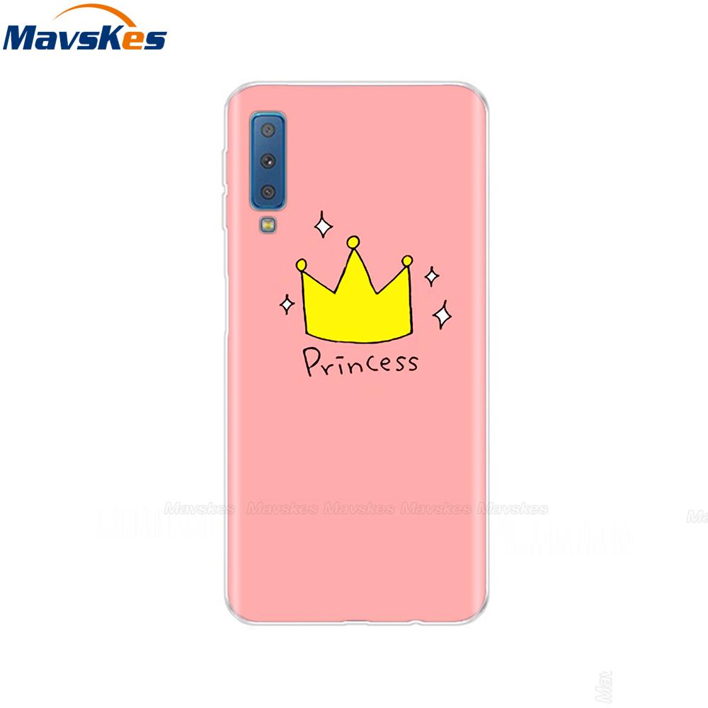 Силиконовый Чехол Для Samsung Galaxy A7 2018 Чехол A750 A750F Чехол 6.0' ТПУ Чехол для Телефона Для Samsung A 7 2018 750 750F Fundas Coque