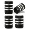 Aluminum Alloy Tire Valve Stem Caps 4 Pcs Universal Stem Covers for Cars Motorcycles and Bikes Auto Tire Accessoires Stem Caps1