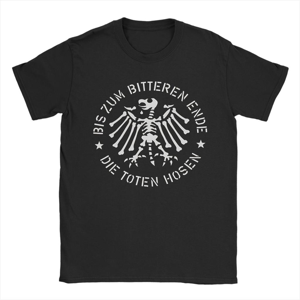 Новое поступление Футболка с логотипом группы Die Toten Hosen для унисекса Хлопковые футболки Топы с коротким рукавом