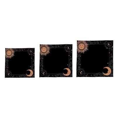 Портативные Моющиеся Ткани для Чтения Мистический Бархат Ритуальная Ткань Прочные Коврики для Церемоний Гадания