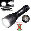 LED Flashlight C8 White/Green/Red Hunting Led Torch for Night Riding Camping Hiking Hunting 1-Mode Flashlight Use