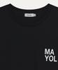 MAYOL Logo Mesh Long Sleeve T-Shirt_Black