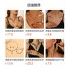 Elegant Water Drop Pendant Necklace Earring Set Women Minimalist Royal Style Jewelry With Alloy Chain Gold Or White