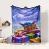 Stitch Gifts Flannel Blanket Throw Blanket Soft Warm Sofa Bed Camping Home Decor Unique Christmas Gift C92116