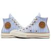Converse Chuck 70 Удобные высокие эспадрильи Унисекс Синие