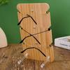 Holder Sunglass Display Rack Glasses Frame Tray Eyeglasses Organizer Shelf Solid Wood Stand