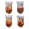 4Pcs Flowering Tea Balls Blooming Herbal Flowers Craft Tea Eco-friendly Natural Tea Flowers Chinese Green Tea