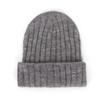 Solid Color Winter Cap Cat Ear Casual Knit Cap Casual Embroidered Bonnet  Autumn Winter