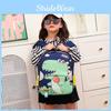 Trendy Double Cute Shoulder Backpack For Preschool Children Featuring Designs Anime