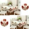 Tablecloth Lace Party Receptions Satin Cover Decoration Dining Embroidered