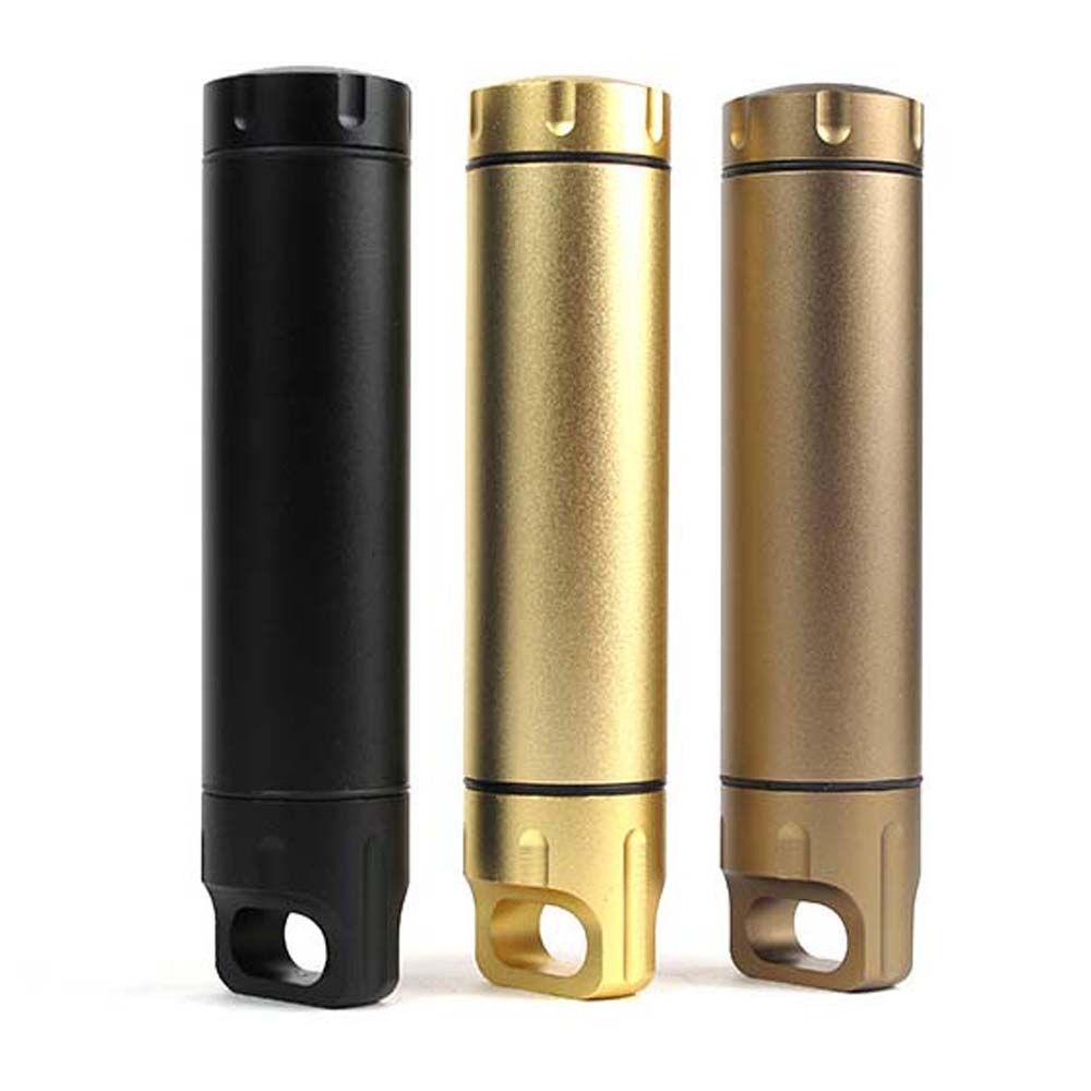 Canister Medicine Case Waterproof Sealed Tank Emergency Capsule Bottle Pill Box Capsule Container