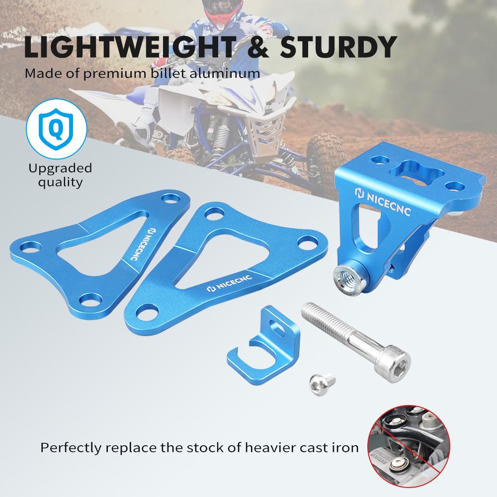 Кронштейн крепления двигателя NICECNC для Yamaha YFZ450R 2009-2024 YFZ450R SE 2015-2024 YFZ450X Алюминиевый