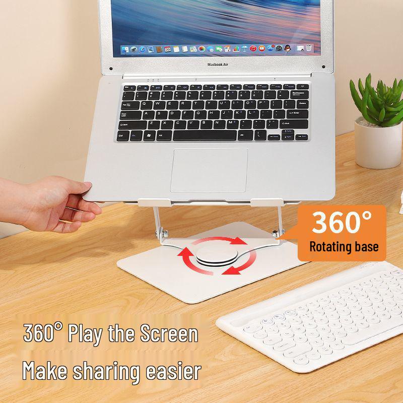 Складная регулируемая охлаждающая подставка для ноутбука и планшета со встроенной игровой опорной рамой